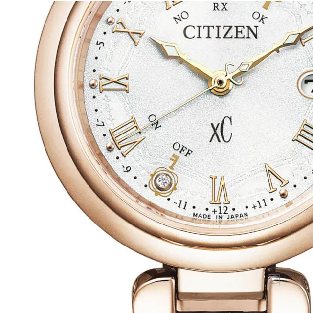 【CITIZEN 星辰】xC  Eco-Drive  光動能 鈦金屬 時尚電波錶 女錶 禮物 推薦(ES9464-52B)