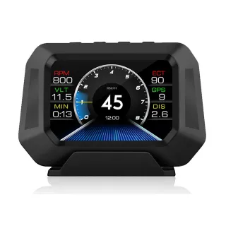 【FLYone】P21 4吋 OBD2+GPS+坡度儀 HUD雙系統 多模式汽車抬頭顯示器