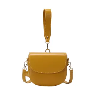 【HENDOZ】交換禮物 復古時尚馬鞍側肩包(共三色)