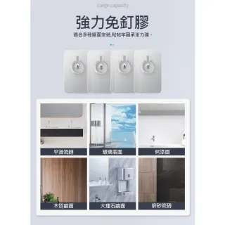 【ROYAL LIFE】免打孔無痕壁掛式擦手紙盒(衛生紙架 抽紙巾架 紙巾架 免打孔 紙巾盒)