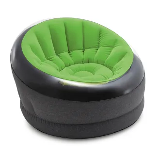【INTEX】帝國星球椅單寧款/充氣沙發/懶骨頭-檸檬綠(66581NP)