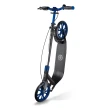 【GLOBBER 哥輪步】法國 ONE NL 230 ULTIMATE 成人大輪徑折疊滑板車-電鍍藍(2輪滑板車、手煞車、直立站立)