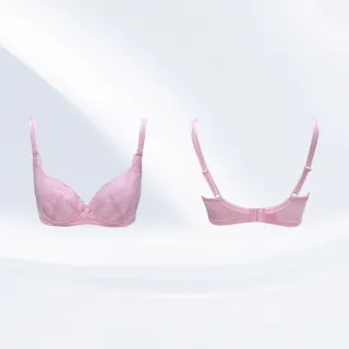 【Swear 思薇爾】花覓系列B-E罩蕾絲包覆女內衣(愛戀粉)_出清品