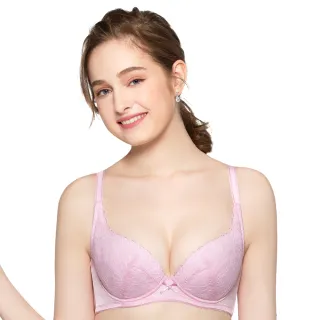 【Swear 思薇爾】花覓系列B-E罩蕾絲包覆女內衣(愛戀粉)