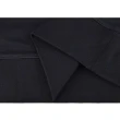【Y-3 山本耀司】Y-3黑字印花LOGO錯視圖設計純棉長袖連帽T恤(平輸品/男款/黑x白)