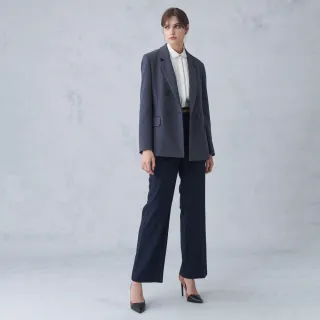 【SST&C】岩灰翻領外套8162211006(精選商品)