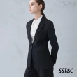 【SST&C 最後65折】黑色造型領西裝外套7162211001