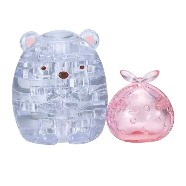 【角落生物】Beverly 3D水晶拼圖 - 角落小夥伴 白熊&包袱巾