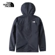 【The North Face 官方旗艦】北面女款黑色防水透氣寬鬆連帽三合一外套｜7QW6JK3(內搭抓絨款)