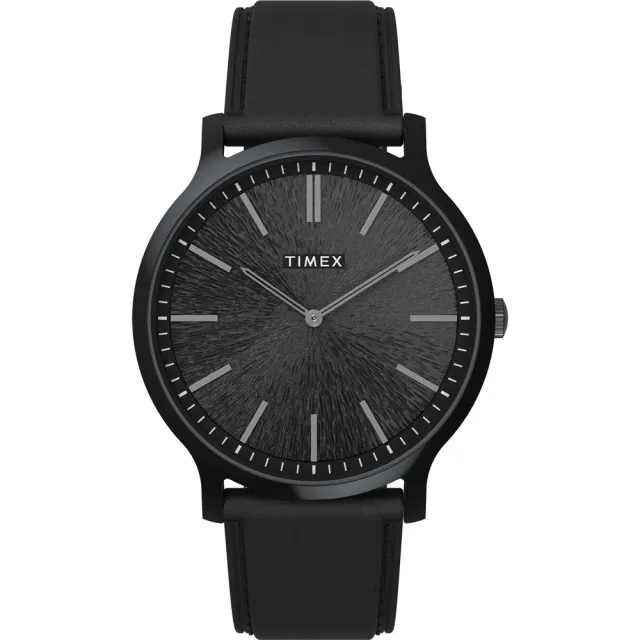 【TIMEX】天美時 風格系列 超薄時尚手錶 黑x黑 TXTW2V43600