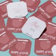 【女人迷商號 womany shop】Shape of Love 關係訂製牌卡