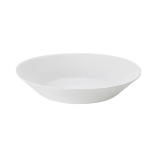 【CORELLE 康寧餐具】PYREX 靚白純白強化玻璃6吋深盤(413)