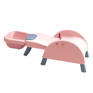 【Fameli】兩用寶寶洗頭椅 附可拆式餐盤(洗頭椅 沐浴椅 洗髮椅 餐椅)