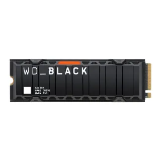 【Western Digital】黑標 SN850X 1TB-散熱片 NVMe PCIe SSD(讀：7300MB/s 寫：6300MB/s)