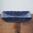 【Premier】長方肥皂盒 沫紋藍(肥皂架 香皂碟 皂盒)