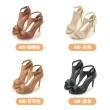 【amai】性感時尚百搭仙女風涼鞋 羅馬涼鞋 高跟鞋 高跟 細跟 粗跟 大尺碼(A、B、C款)