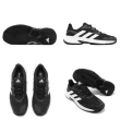 【adidas 愛迪達】網球鞋 CourtJam Control M 男鞋 黑 白 緩震 透氣 運動鞋 愛迪達(GW2554)