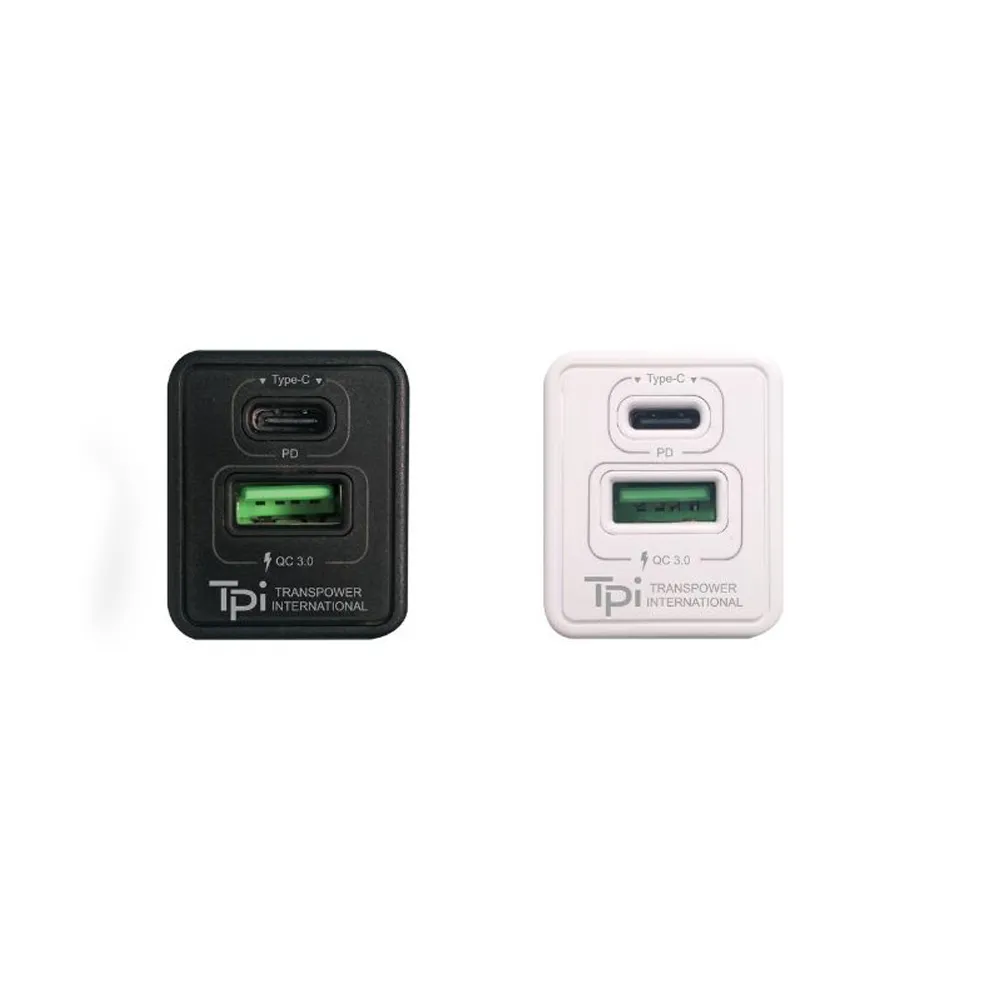 【PSK 電筒王】AC_DK51T(台灣製造 PD 18W + QC3.0 雙孔急速電源供應器 通過國家BSMI檢驗通過)