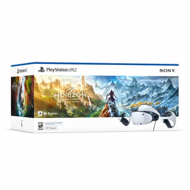 SONY 索尼】PlayStation 5 VR2《地平線山之呼喚》組合包虛擬實境(VR