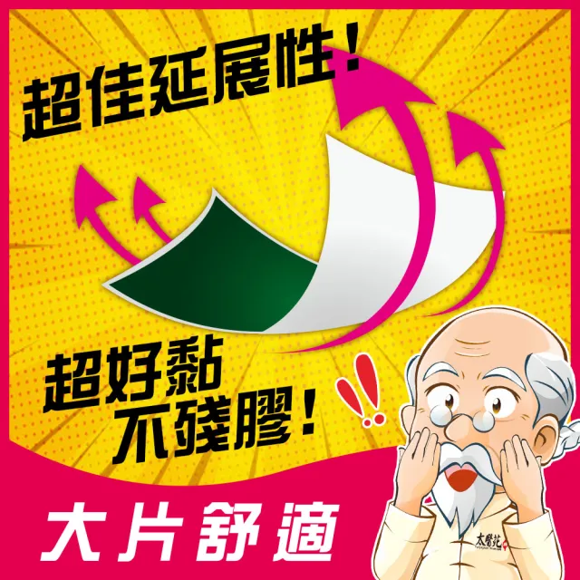 【太醫苑金牌一條根】金門一條根精油舒緩貼-12包共60片入(漢方一條根/持久長效/肩頸/肌肉)