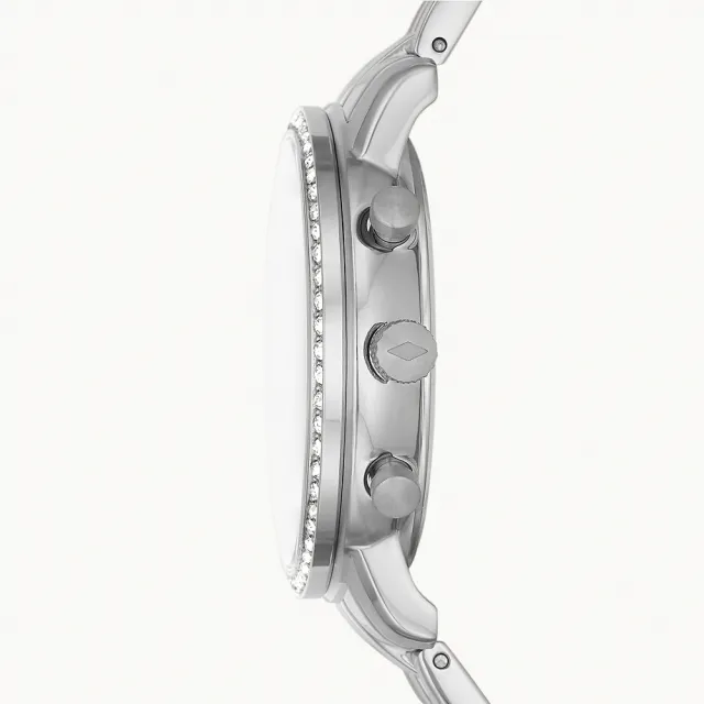 【FOSSIL】Neutra 晶鑽三眼計時女錶-36mm 畢業禮物(ES5217)