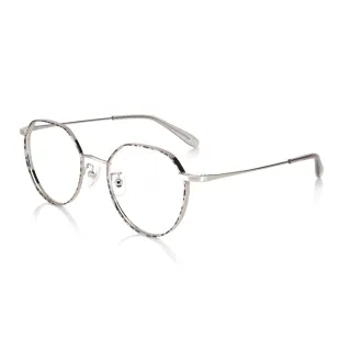 【JINS】潮流厚邊框金屬眼鏡(AUMF22A106)