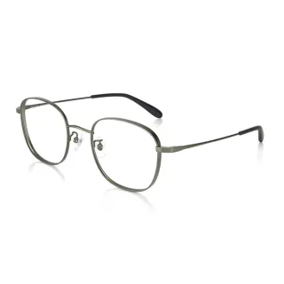 【JINS】潮流厚邊框金屬眼鏡(AUMF22A109)
