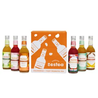 【Zestea Kombucha】康普茶6瓶禮盒裝 300ML*6瓶(無添加、富含益生菌)