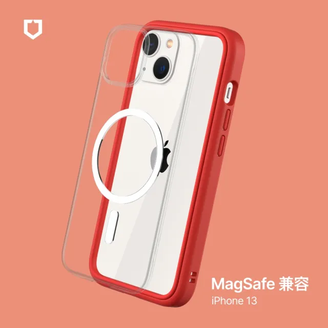 【RHINOSHIELD 犀牛盾】iPhone 13 6.1吋 Mod NX MagSafe兼容 超強磁吸手機保護殼(邊框背蓋兩用手機殼)