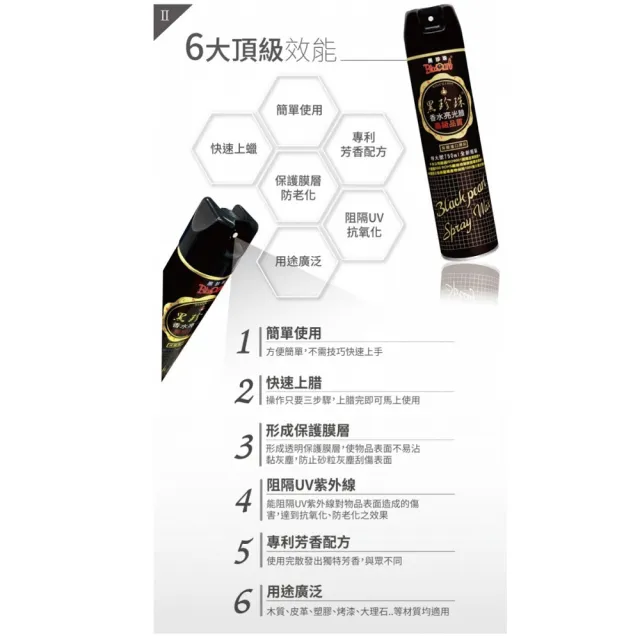 【黑珍珠】黑珍珠香水亮光蠟24入-750ML(黑珍珠亮光蠟 黑珍珠)