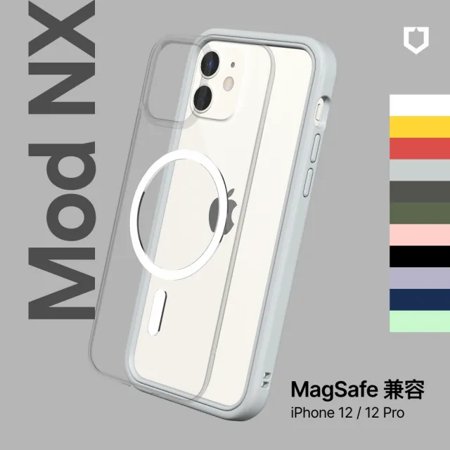 【RHINOSHIELD 犀牛盾】iPhone 12/12 Pro 6.1吋 Mod NX MagSafe兼容 超強磁吸手機保護殼(耐衝擊手機殼)