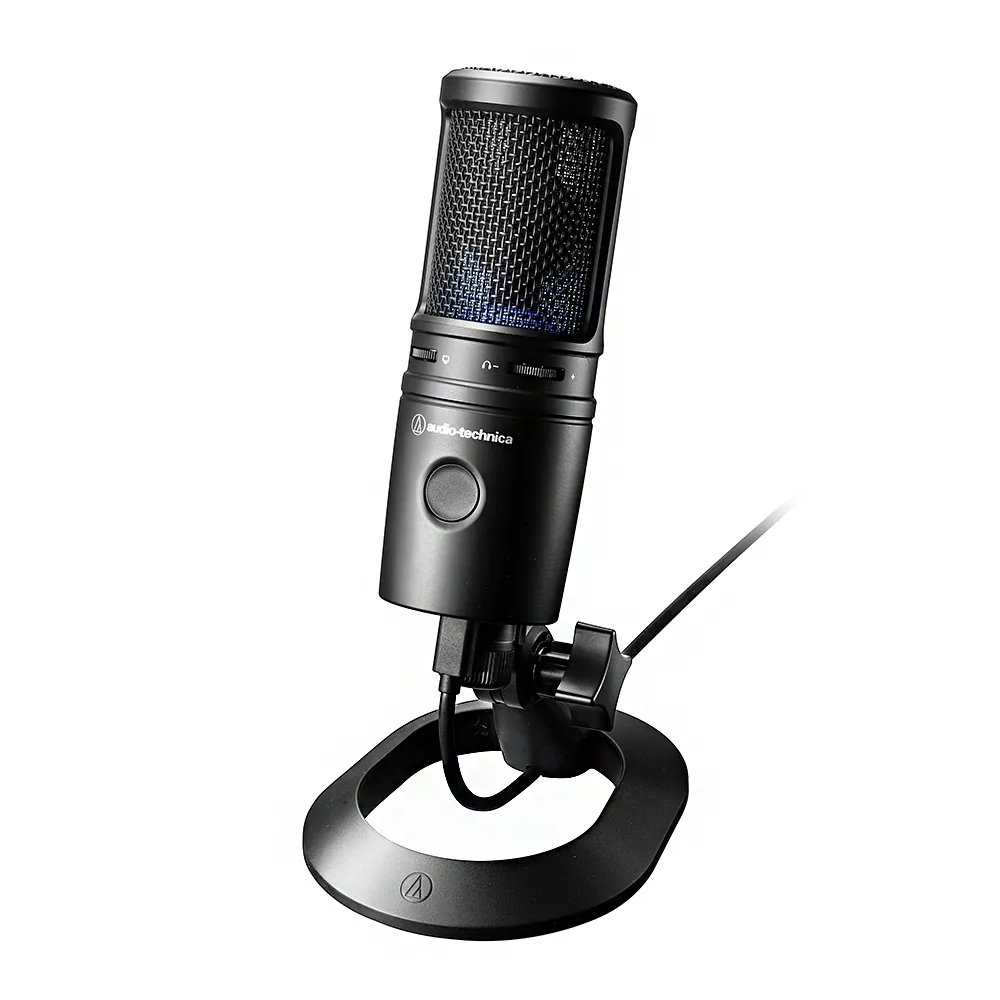 【audio-technica 鐵三角】AT2020USB-X(心形指向性 電容麥克風 USB麥克風)