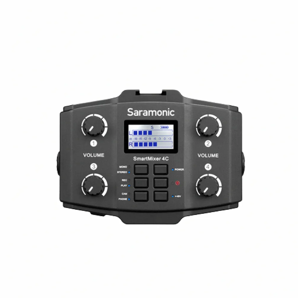 【Saramonic 楓笛】SmartMixer 4C 四通道音頻混音器(勝興公司貨)