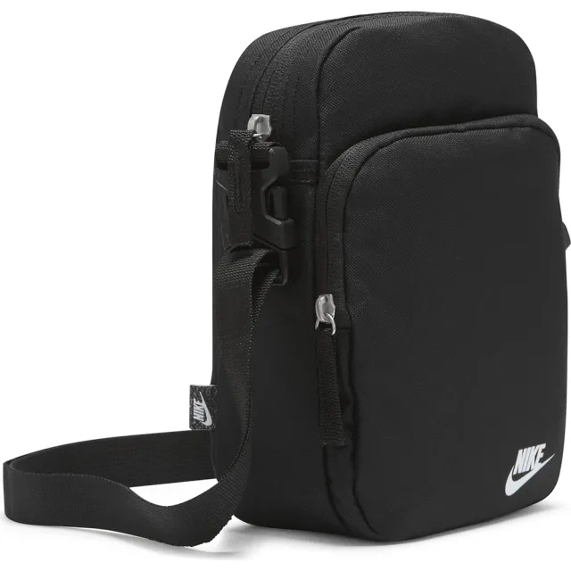 【NIKE 耐吉】側背包 斜背包 小包 運動包 Heritage Crossbody bag 黑 DB0456-010