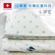 【Life】5CM 瑞士山寧泰防蹣抗菌專利 斯里蘭卡乳膠床墊 3尺(防蹣抗菌專利 多項國際認證 高純度乳膠)