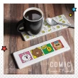 【SONA森那家居】LINE FRIENDS 熊大 莎莉 漫畫風系列 珪藻土 吸水洗漱墊 牙刷架(24x8x0.9 防潮 杯墊 瀝水)