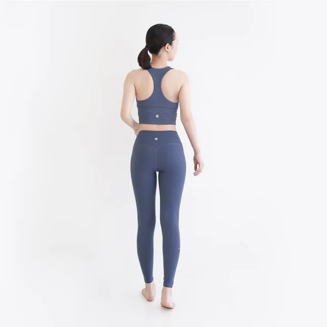 【Mukasa 慕卡莎】DURABLE 提臀美形瑜珈褲 - 午夜藍 - MUK-22931(瑜珈褲、運動褲、九分褲)