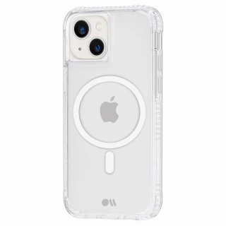 【CASE-MATE】iPhone 14 6.1吋 Tough Clear Plus 環保抗菌超強悍防摔保護殼MagSafe版 - 透明