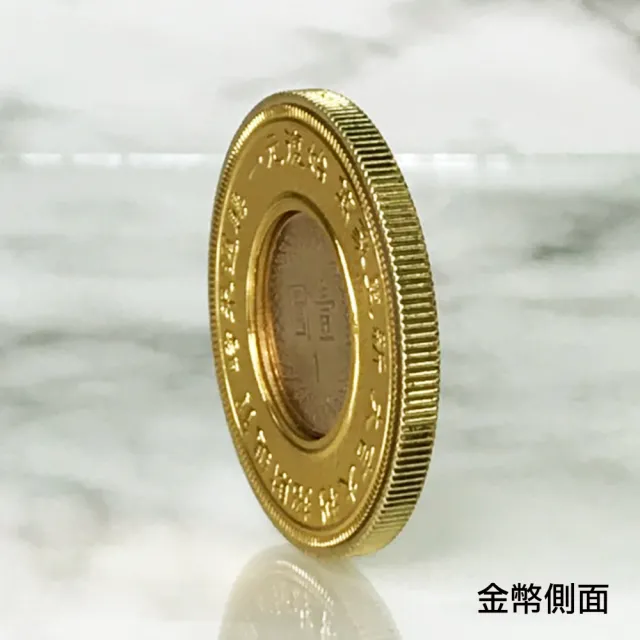 【三省堂】2023兔年金幣/兔年紀念幣10入/金山財神廟過爐(10個一入/慶有餘款式+背面鑲嵌一元/招財錢母)