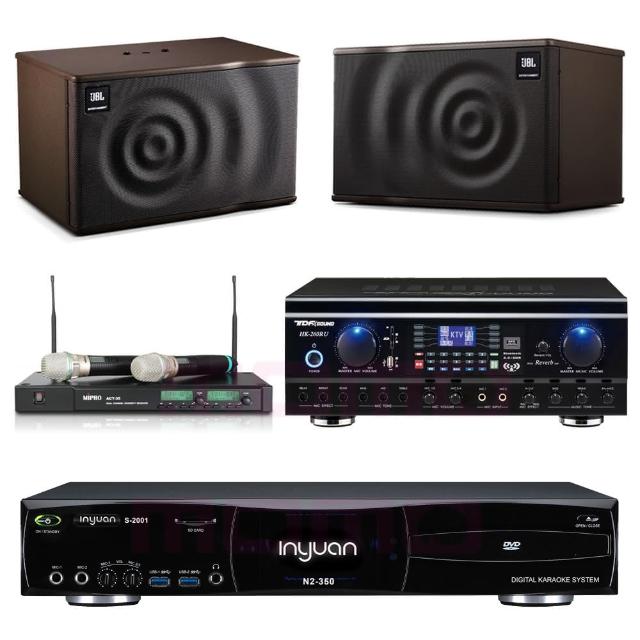 【音圓】S-2001 N2-350+TDF HK-260RU+ACT-35B+JBL MK10(點歌機4TB+擴大機+無線麥克風+喇叭)