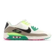 【NIKE 耐吉】高爾夫球鞋 Air Max 90 Golf NRG 男女鞋 白 綠 桃紅 花 氣墊 緩震 運動鞋(DQ0279-100)