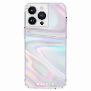 【CASE-MATE】iPhone 14 Pro 6.1吋 Soap Bubble 幻彩泡泡環保抗菌防摔保護殼