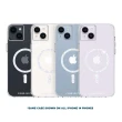 【CASE-MATE】iPhone 14 Plus 6.7吋 Twinkle Diamond Clear 閃耀星環環保抗菌防摔保護殼MagSafe版 - 透明