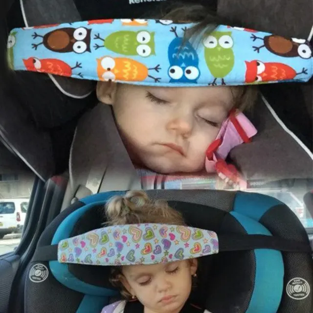 【兒童枕頭護帶】寶寶睡覺神器 多色可選(安全座椅固定頭帶)