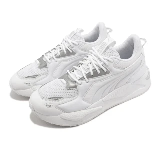 【PUMA】休閒鞋 RS-Z Molded 白 銀 男鞋 反光 老爹鞋 小白鞋 運動鞋(38370402)