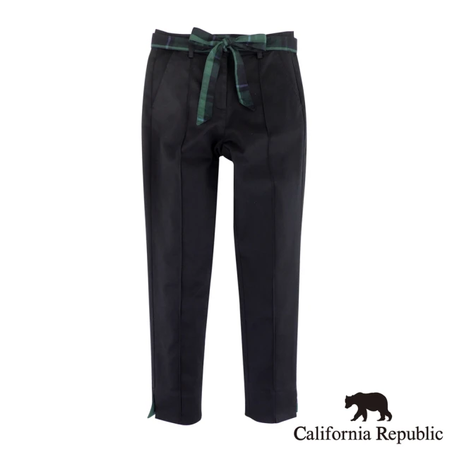 [UNISEX] 有皮帶位! LEOPARD BERMUDA PANTS/ 2色