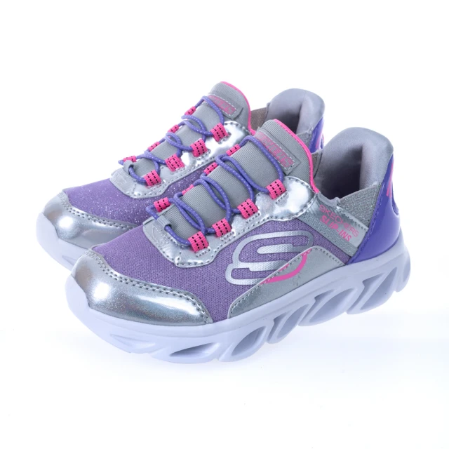 【SKECHERS】女童鞋系列 瞬穿舒適科技 FLEX GLIDE(302221LGYLV)