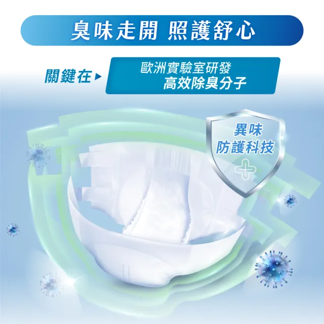 【iD怡大】黏貼型紙尿褲 夜用型10小時極乾爽L-15片x3包-箱購(歐洲原裝進口成人紙尿褲)