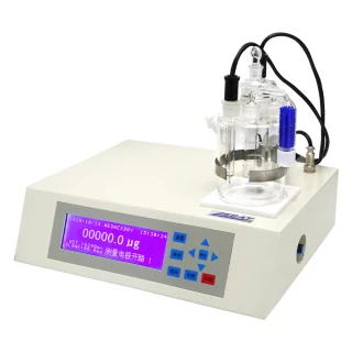 全自動微量水分測定儀 化工溶劑水分儀 中藥水分測試儀 油品電解液 汽油機油測量 庫侖電量方式(130-KF8)