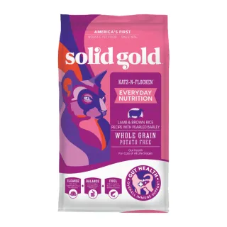 【Solid gold 素力高】羊羊得意-全齡貓-4磅(無穀超級寵糧)